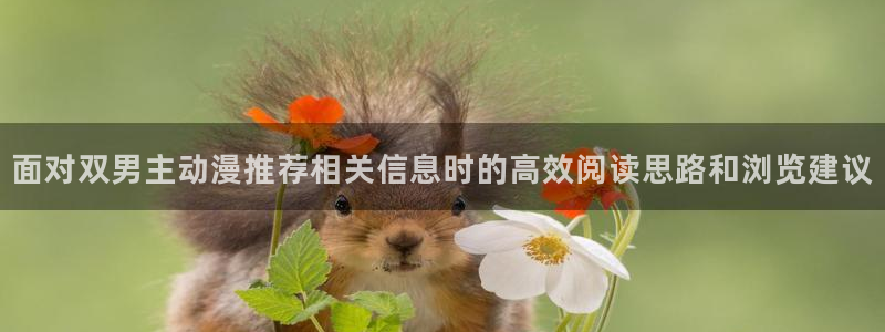 ios动漫下载AGE：面对双男主动漫推荐相关信息时的高效阅读思路和浏览建议配图