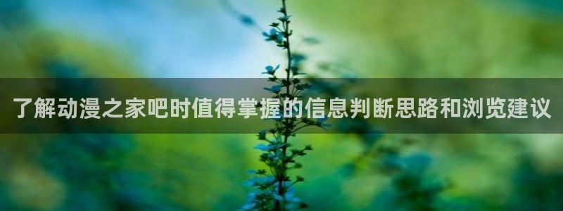 动漫age苹果下载:了解动漫之家吧时值得掌握的信息判断思路和浏览建议配图